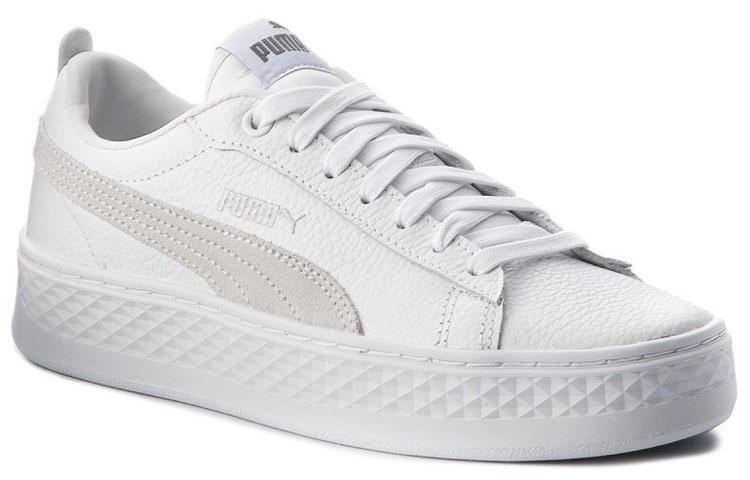 Puma Wmns Smash Platform Low 'White'