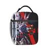 Custom EVA Evangelions Insulated Lunch Bags for Women Men Manga Resuable Thermal Cooler Food Lunch Box Work School Travel