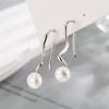 Xiaomi BF CLUB 925 Sterling Silver Long Pearl Earrings For Women Trendy Earring Jewelry Prevent Allergy Party Accessories Gift