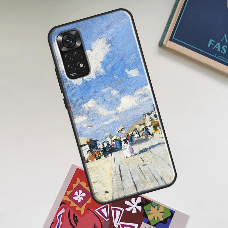 Famous Paintings Case For Xiaomi Redmi Note 14 Pro 13 12 11 10 15 Pro Plus Redmi 15C 13C 12C 10C 14C 15 Cover