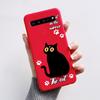 For Samsung S10 5G Case SM-G977N SM-G977B Cute Cat Cartoon Frog Phone Cases For Samsung Galaxy S10 5G Back Cover Silicone Bumper