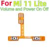 Power ON OFF Mute Switch Control Key Volume Button Flex Cable for Xiaomi Mi 11 Lite Power On Off Volume