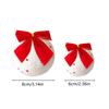 Christmas Ball Ornaments 15-Piece Shatterproof Foam White Balls Christmas Tree Ornaments Set For Outdoor Wall Window Door Mantel