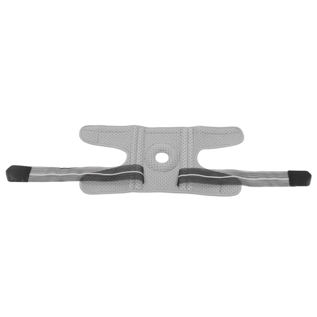 Strap Knee Protector Breathable Comfortable Grey 3D Cutting Ergonomic Design Regulable Protective Knee Pads for Adult