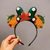 Halloween Cat Ears Pumpkin Spider Headband Hair Clip Cosplay Party Performance