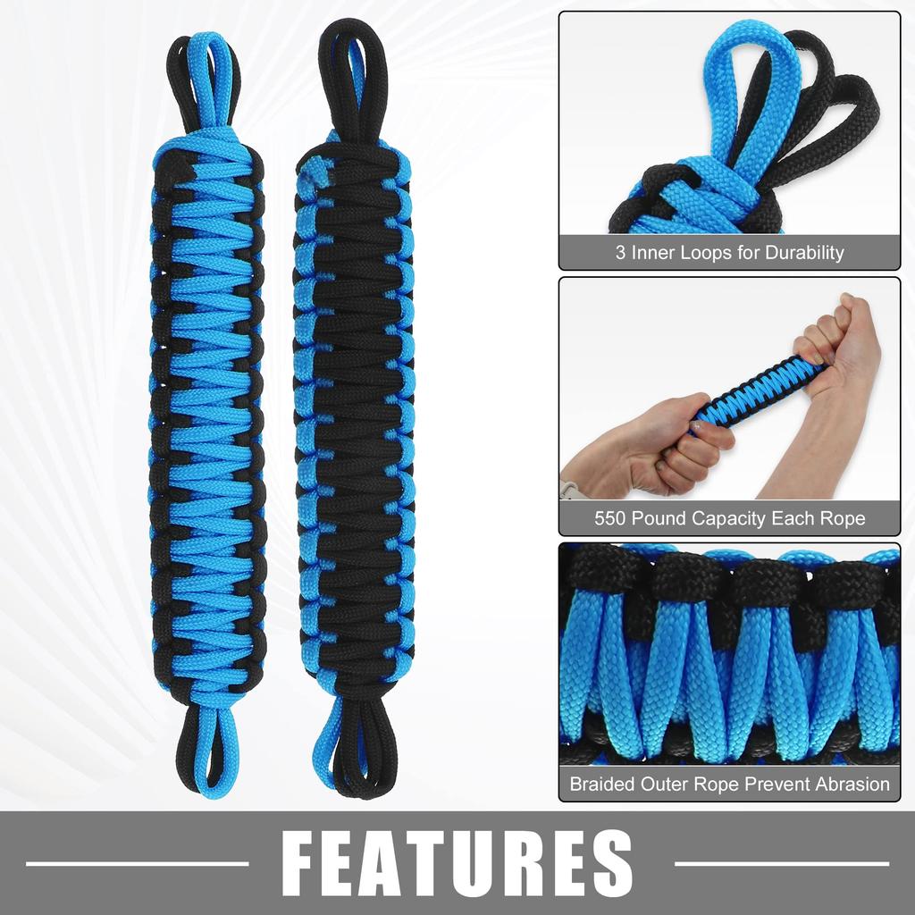 ACROPIX Car Door Limit Straps, Door Check Straps, Fits Jeep Wrangler YJ TJ JK