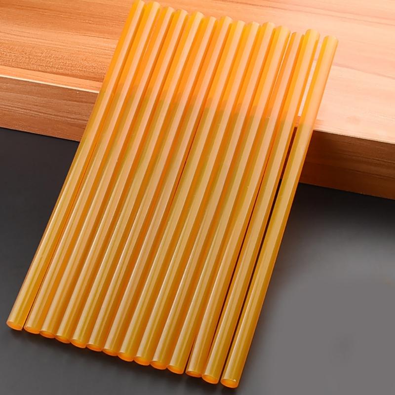 10 Stück Mini Heißklebepistolen Stäbe Mehrzweck für Kunsthandwerk DIY Klebeprojekte Heißschmelzklebstoff Klebestifte Ersatz