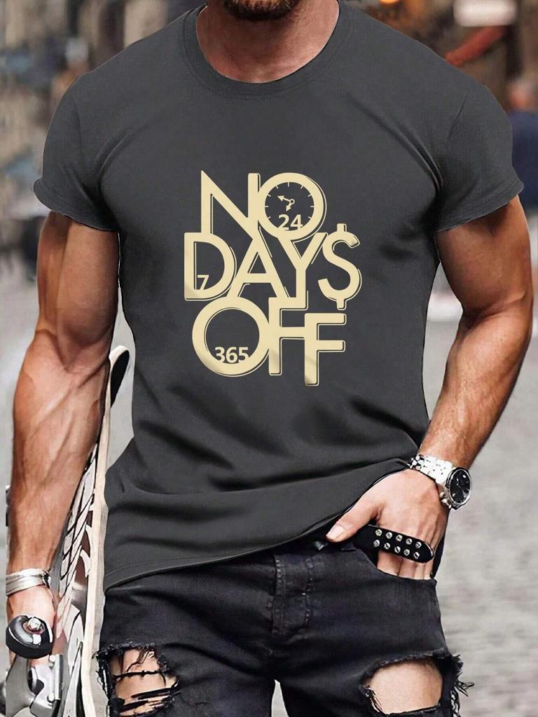 Manfinity LEGND Herren T-Shirt mit Musterdruck und kurzen Ärmeln