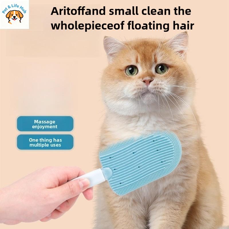 Special comb for pet combing, dog row comb, cat hair removal, dog hair removal, hair removal, no bath brush, pet supplies