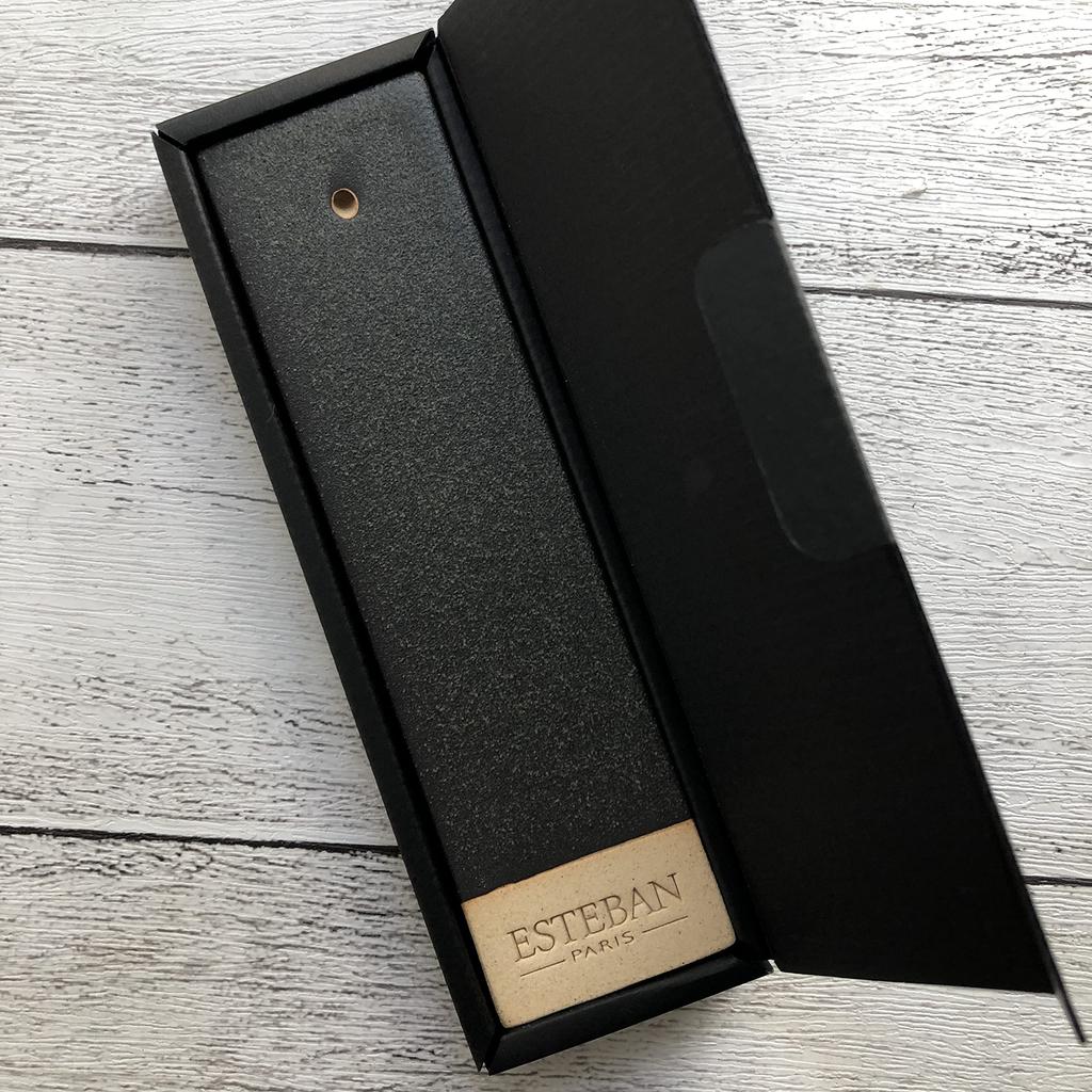 Nippon Kodo ESTEBAN Incense Plate, Black, 52260