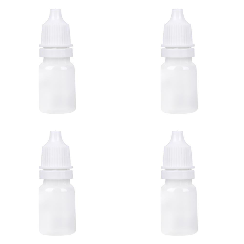 50pcs 5/10/15ml Eye Dropper Bottles Squeezable Eye Drop Bottle Portable Eye Liquid Dropper for Solvents Essence Eye Drops Saline