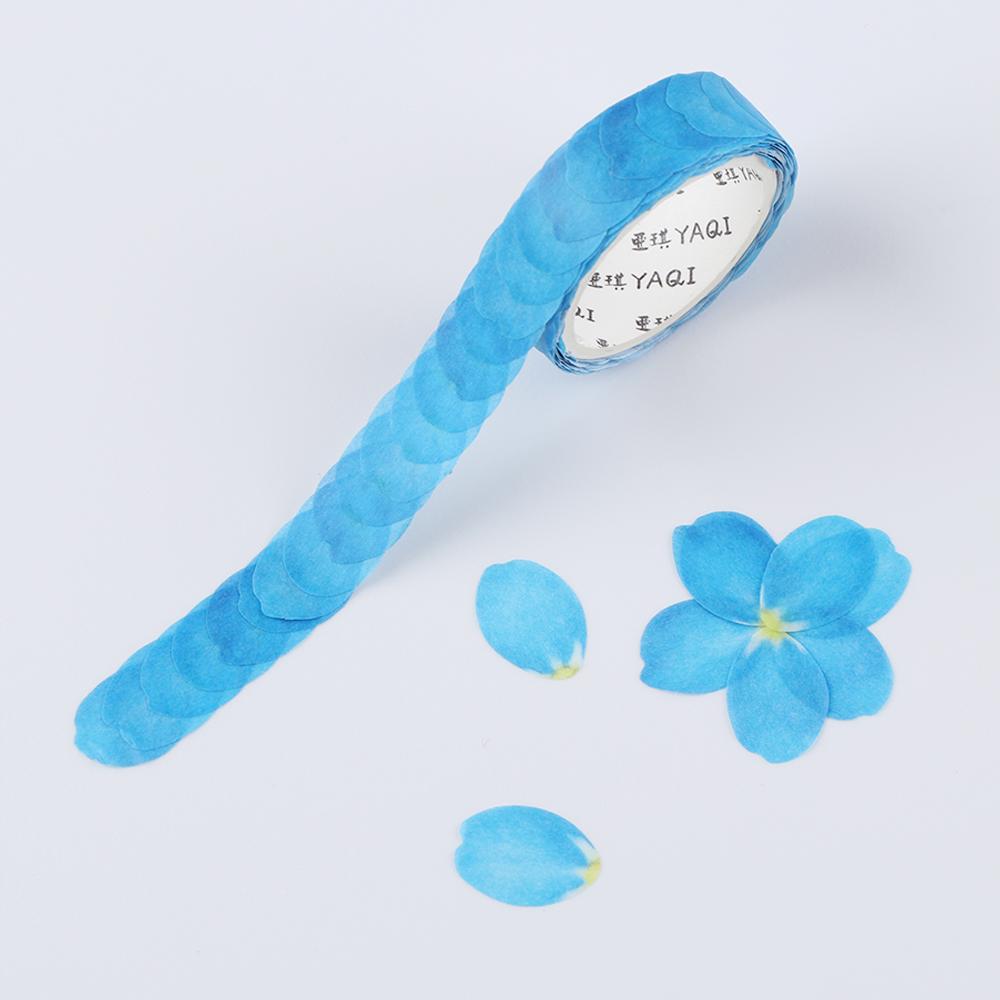 

1 Roll (200Pcs) Flower Petals Paper Tape Decorative Masking Tape Fragrance Sakura Tape Scrapbooking Diary Paper Stickers