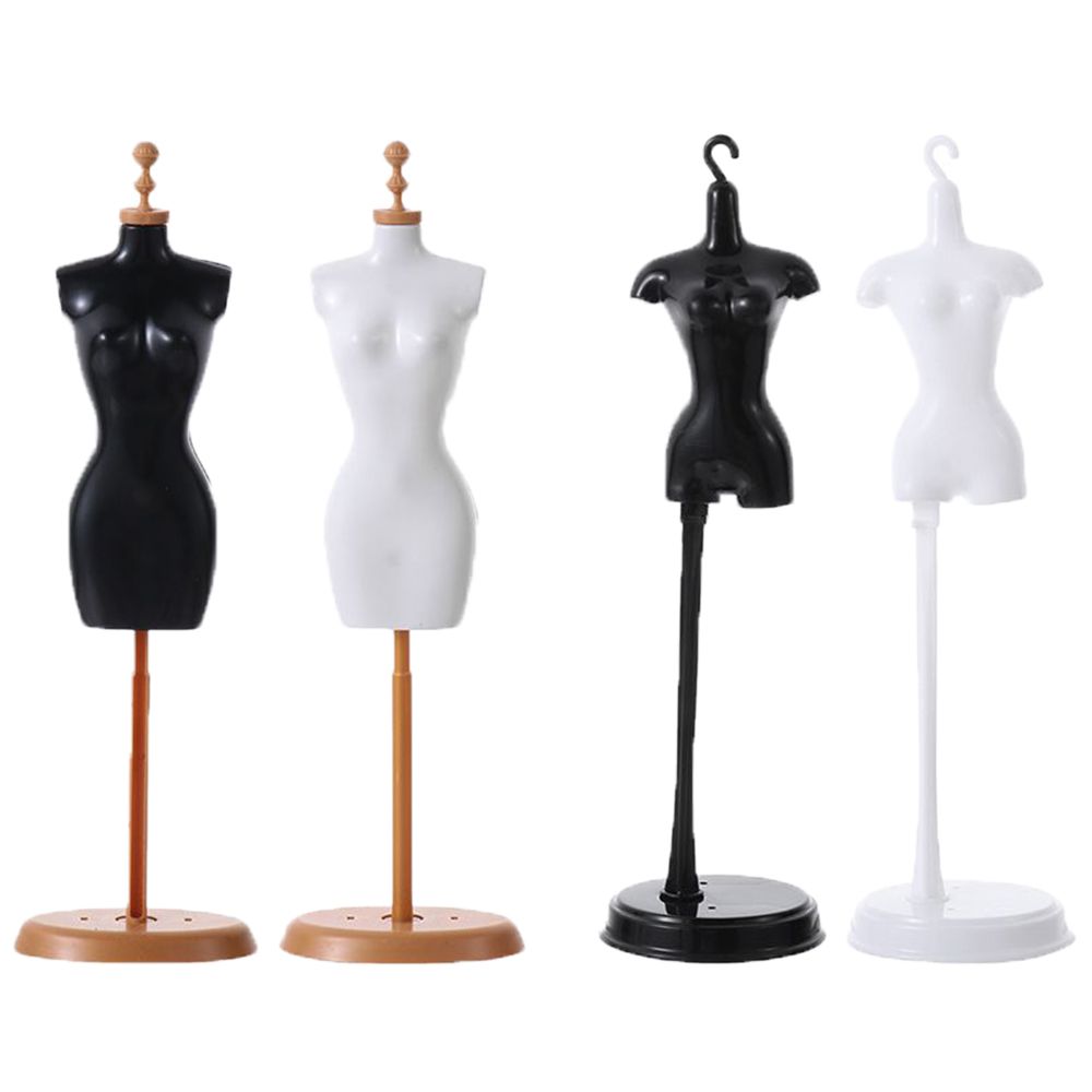 

Toys Dress Clothes Hanger Doll Dress Support Display Holder Mannequin Model Stand Hangers