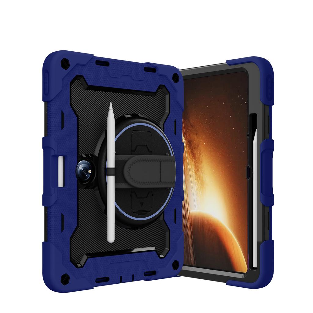 360° drehbare Armor-Hülle für OnePlus Pad 11,61 Zoll, robuste Heavy-Duty-Abdeckung, Ständer für mehrere Winkel mit Handschlaufe, stoßfest