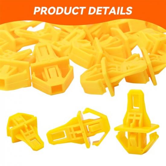 20 Pcs Grille Bumper Moulding Clips 91578-T0A-003 For Honda CR-V 2012 2013 2014