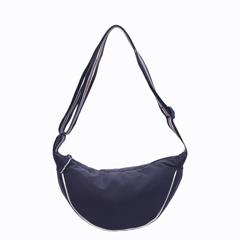 

Simple Large Capacity Women s Hobos Crossbody Bags Lightweight Portable Ladies Shoulder Bag Travel Commuter Female Handbags синий