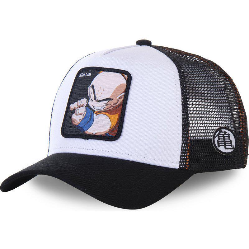 Dragon Ball Goten & Master Roshi Anime Snapback Cap - Unisex Hip Hop Trucker Hat