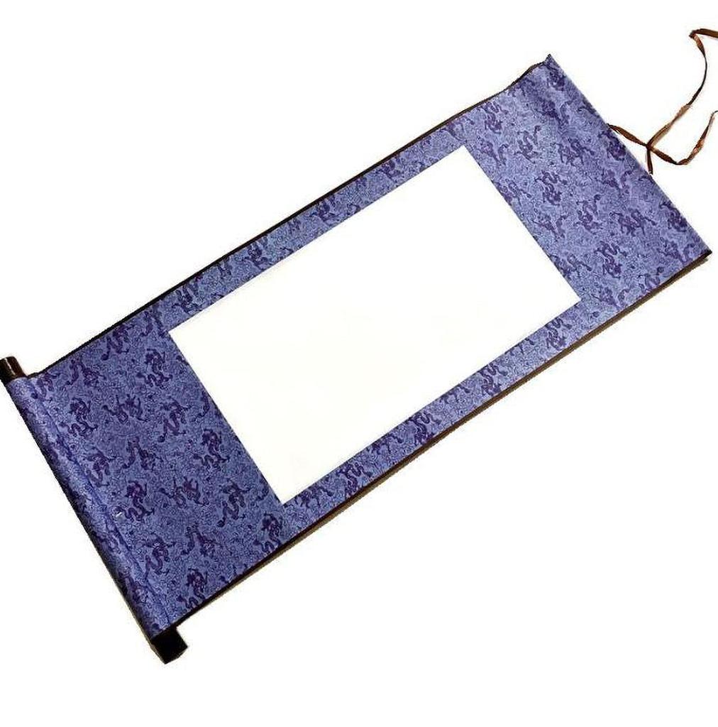 Bellarino Hanging Scroll, Blank, Calligraphy, Scroll, Calligraphy Paper, White Outline, Ink Painting, White Paper, Japanese Paper, Vertical, Calligrap