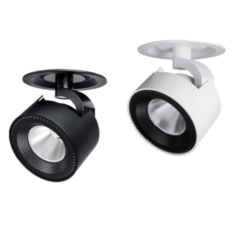 

Светодиодный встроенный прожектор, потолочный светильник, потолочный светильник для гостиной, скандинавский трековый светильник, универсальный регулируемый початок