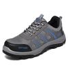 Men's Breathable Steel Toe Safety Work Shoes