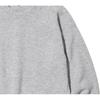 Uniqlo Solid Color Raglan Crew Neck Pullover Knit Sweater Unisex Sweater Gray 450541-03