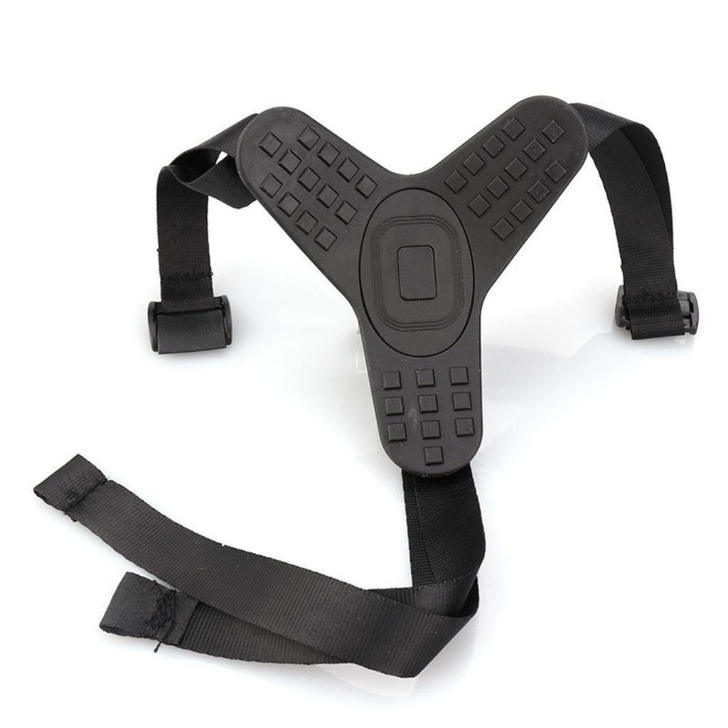 Lightweight Motorcycle Camera Chin Strap Mount Secure Attachment For Action Cameras Adjustable Helmet Compatibility