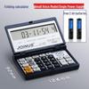 Compact Voice-Activated Pocket Calculator with Flip Cover