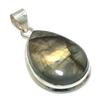 Labradorite Gemstone Handmade 925 Sterling Silver Jewelry Pendant 2.01" SU-11741