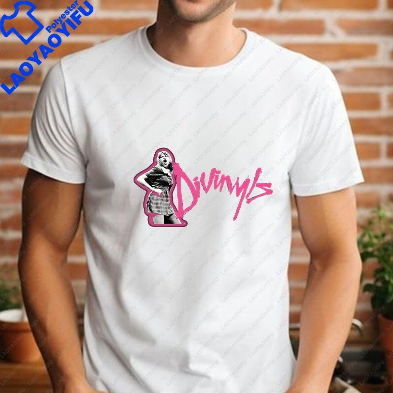 Unisexs TShirts And Tank Tops Divinyls Rock Band Summer ShortSleeved Unisexs And Unisexs Comfortable TShirts