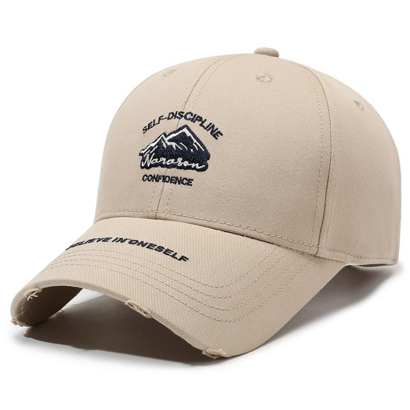 Letter Embroidered Cap Outdoor Women's Spring Summer Baseball Cap