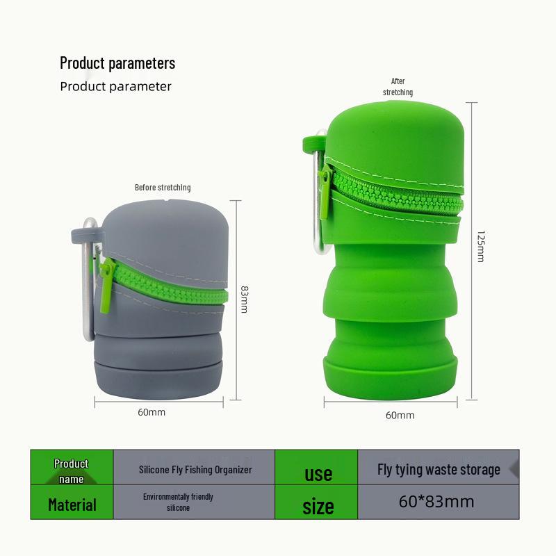 BLF Foldable Fishing Line & Lure Storage Organizer