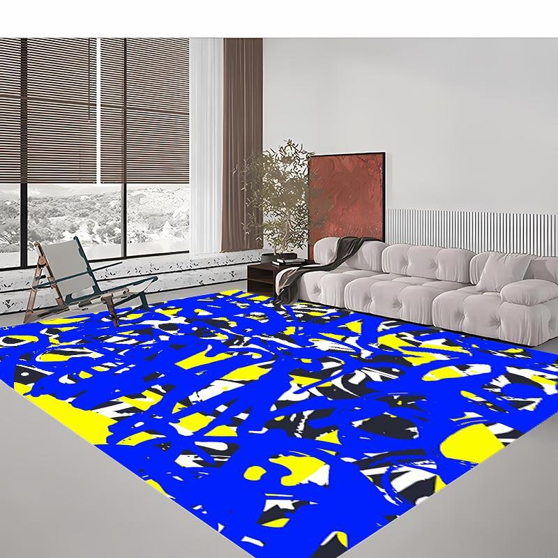 Graffiti Seamless Pattern Large Area Carpet for Living Room Bedroom Sofa Doormat Kitchen FloorTapete Anti-slip Decor Alfombra HD