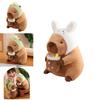 Cute Plush Capybara Toy Soft And Cuddly Stuffed Animal For Kids Perfect Birthday Gift 30cm Height