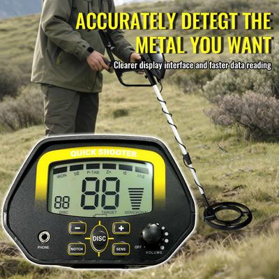 MD-4060 High Sensitivity Metal Detector Professional Underground Gold Detectors Jewelry Treasure Hunter Pinpointer Detecting