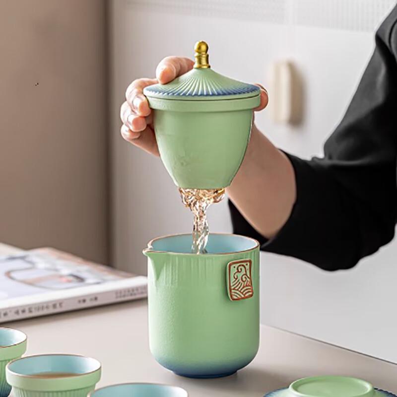 Haofeng Forbidden City Coarse Pottery Kung Fu Tea Set