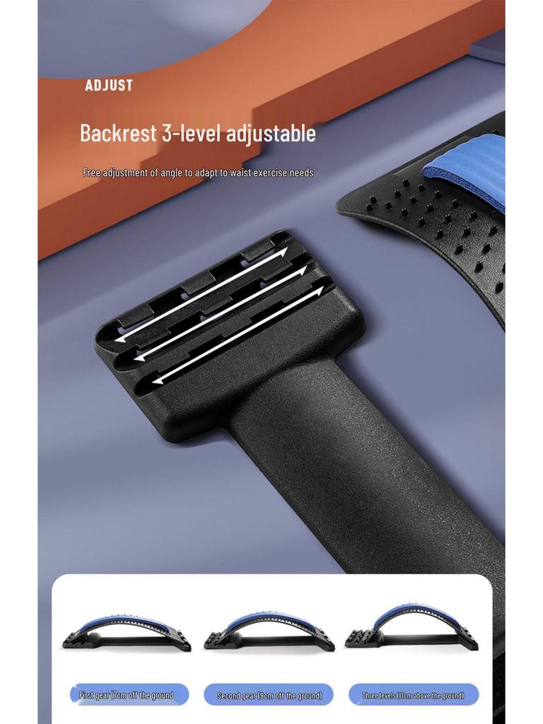 Advanced Lumbar & Neck Massager with Acupuncture Back Support