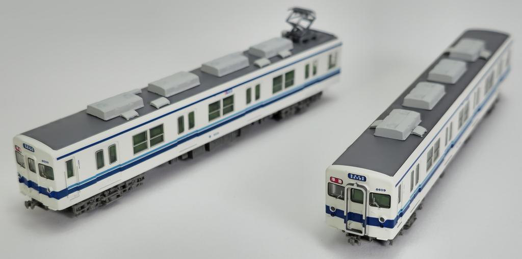 TOMYTEC Railway Tetsuro Tobu Railway 8500 Early Repair 8509 Diorama 334767 Collection, Series, Car, Formation, 2-Car Set, Supplies,