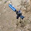 Universal Double Rod Ground Spike Fishing Rod Holder Tripod