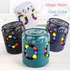 Magiczna Fasola Puszka Kostka Puzzle, Magiczna Kostka I Fidget Spinner, Obrotowa Zabawka Fidget Cube