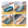 2-Piece Cutlery Case with Lid, Cutlery Storage, Draining, Chopstick Holder, Large Capacity, Dustproof, Kitchen Storage Box, Plastic, Lid, Tableware