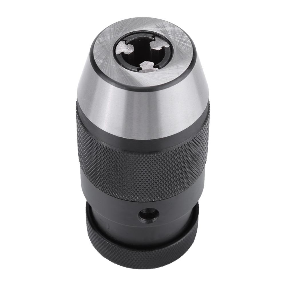 45# Steel Material Keyless Drill Chuck 1/2" Mount Drill Press Chuck  For Electric Drill