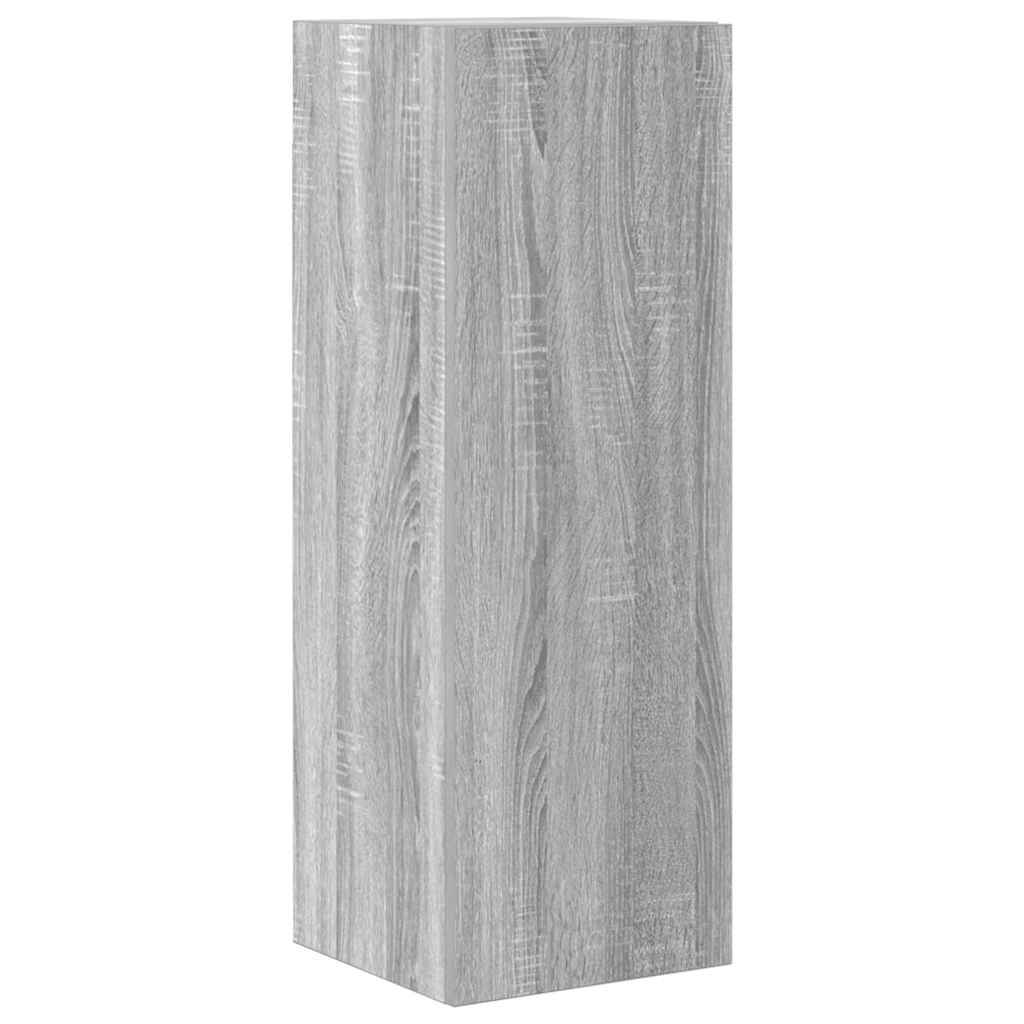 3 Piece TV Cabinet Set Gray Sonoma Particleboard