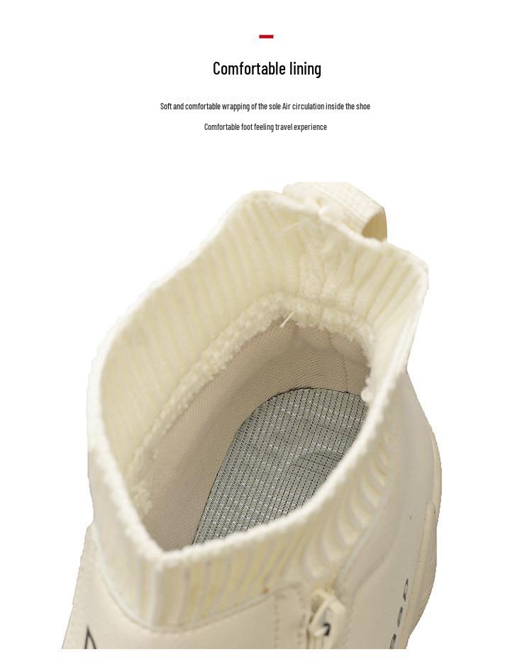 Men's 2025 Winter High-Top Versatile Velvet Shoes: Trendy, Fashionable, and Casual Outdoor Footwear