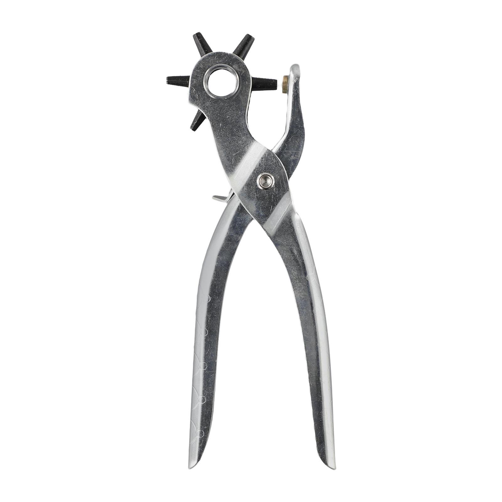 

As Picture Belt Puncher ABS Metal Belt Puncher Leather Punching Hole Puncher For Leather Punching Package Content