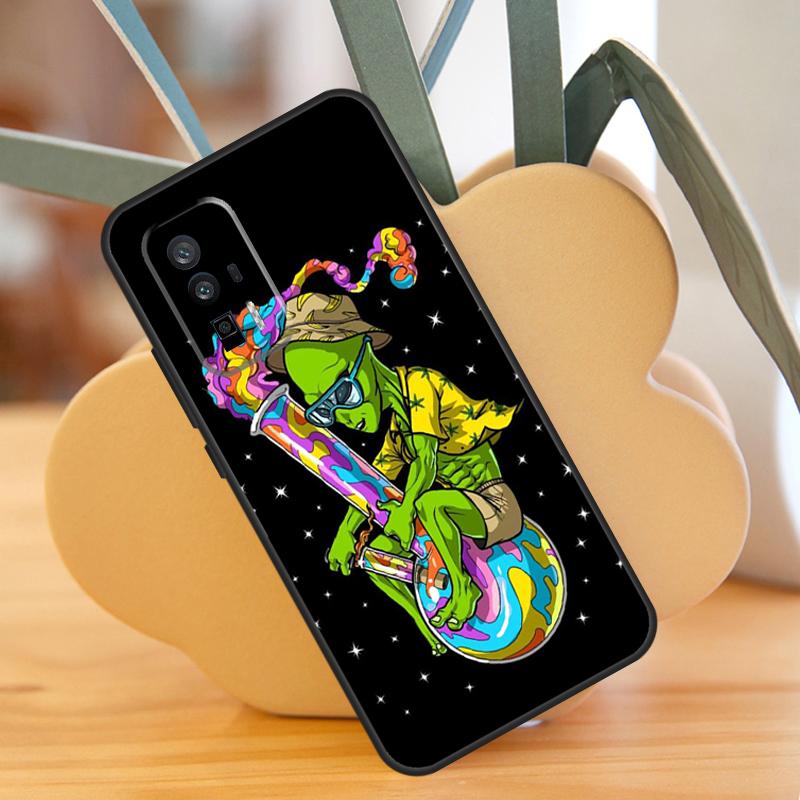 Space Alien Magic Case For Xiaomi 13T 11T 12T Pro 13 14 Ultra 12 Lite POCO F6 F5 X6 Pro M6 X3 X5 M5s F3 Cover