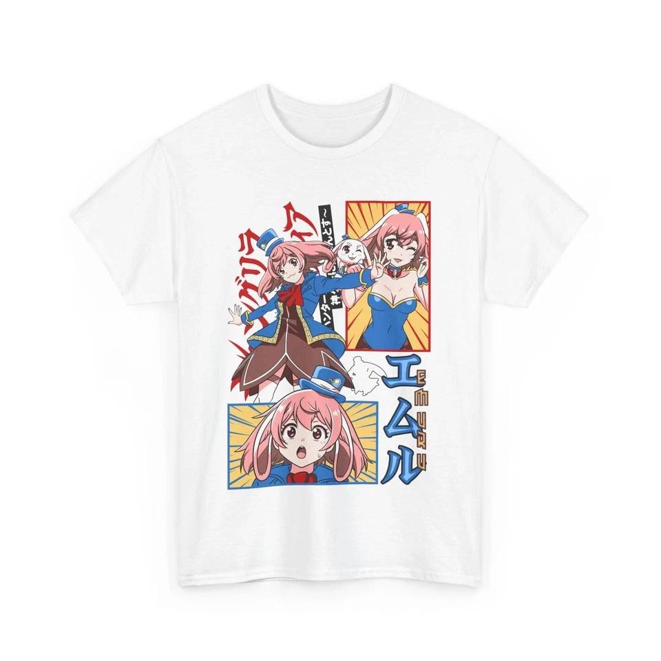 ShangriLa Frontier Bunny Tee Anime Unisexga Unisex White Shirt S