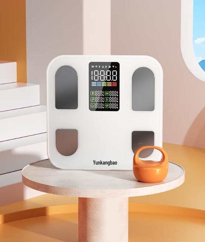 

Yolanda Smart Body Fat Scale with Heart Rate