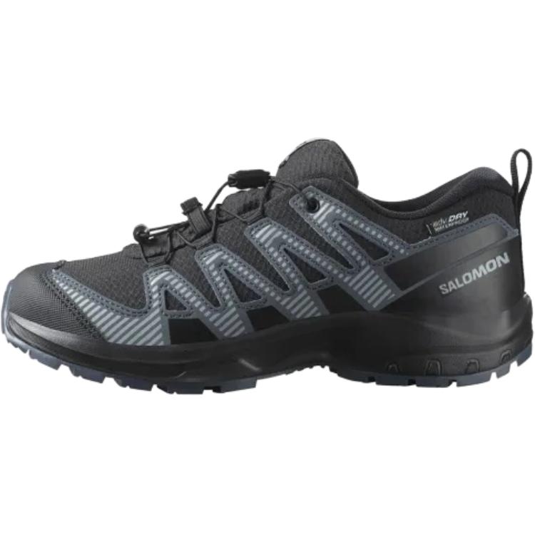 Salomon XA Pro 3D V8 Comfortable Soft Non-Slip Durable Low-Top Kids Running Shoes Kids running shoes Black 477293
