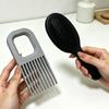 Comb Cleaner Wide Tooth Design Hair Comb Detangler Cleaner Air Cushion Comb Cleaner with Hanging Hole