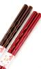 Couple dyed dark dishwasher comes with a designed paulownia box and Respect for the Aged respect for the longevity longevity chopsticks, carving,